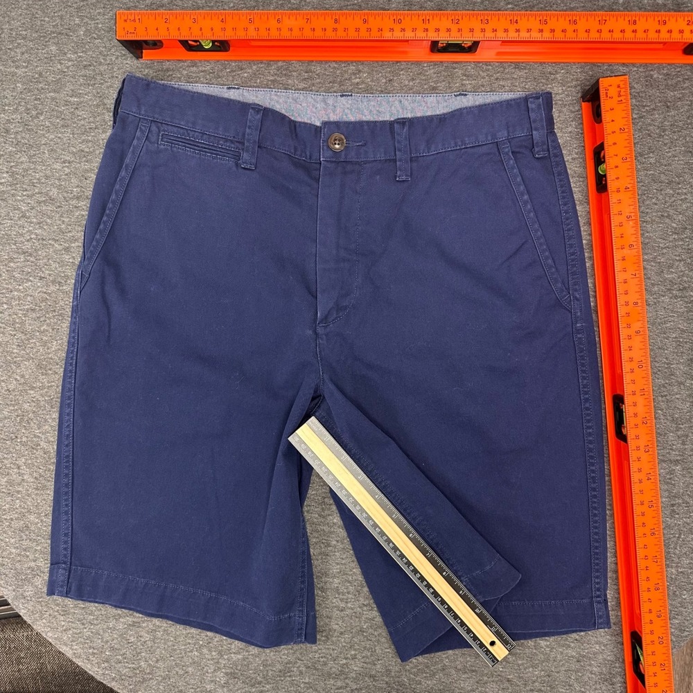 Polo Ralph Lauren Relaxed Fit Cotton Chino Relaxed Shorts Blue Casual‎ Size 30 - Picture 7 of 13